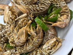 椒盐濑尿虾-贞姨美食·老字号海鲜大排档