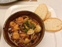 橄榄油煎辣椒虾仁-IL Forno 意坊·意大利餐厅(花园店)
