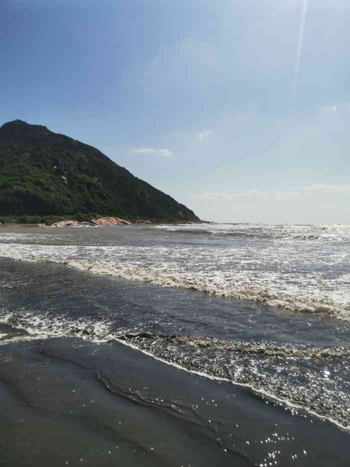台山黑沙湾海浴场-"台山黑沙湾浴场🏊,十几年前曾经来过,当.