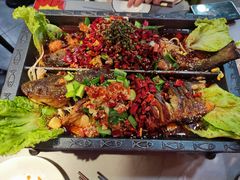 -集草轩·重庆麻辣烤鱼(西湖道店)