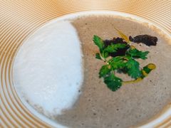 奶油蘑菇汤-弗兰克牛排西餐厅Ribone steak house(柠檬花园店)