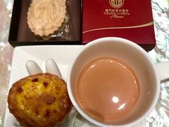 餐后葡挞配奶茶-8餐厅(新葡京酒店)