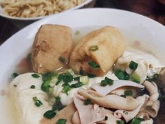 肠血面结油豆腐汤-仓桥面结店