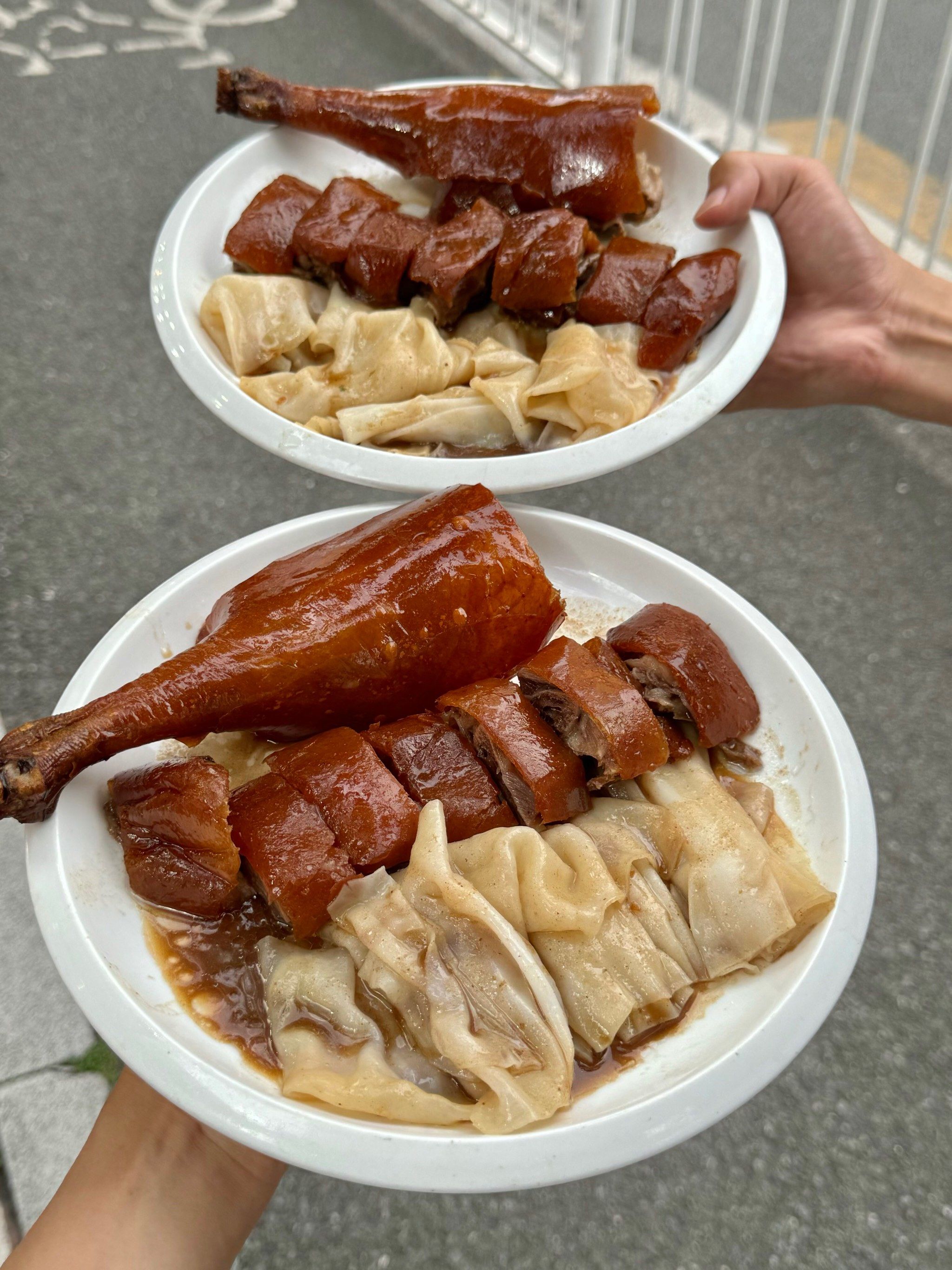 广州老城区限定!马冈烧鹅肠粉🥹🥹 #广州美