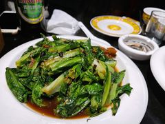 豆豉鲮鱼油麦菜-晚归月亮湾私家菜(临邑路店)