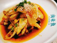 红油笋尖-淘米捞·米汤脆鲩鱼火锅(福田皇岗店)