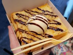 香草冰淇淋厚吐司-阿信厚吐司(曾厝垵店)