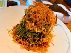 巧拌豆苗-四季民福烤鸭店(前门廊房二条店)