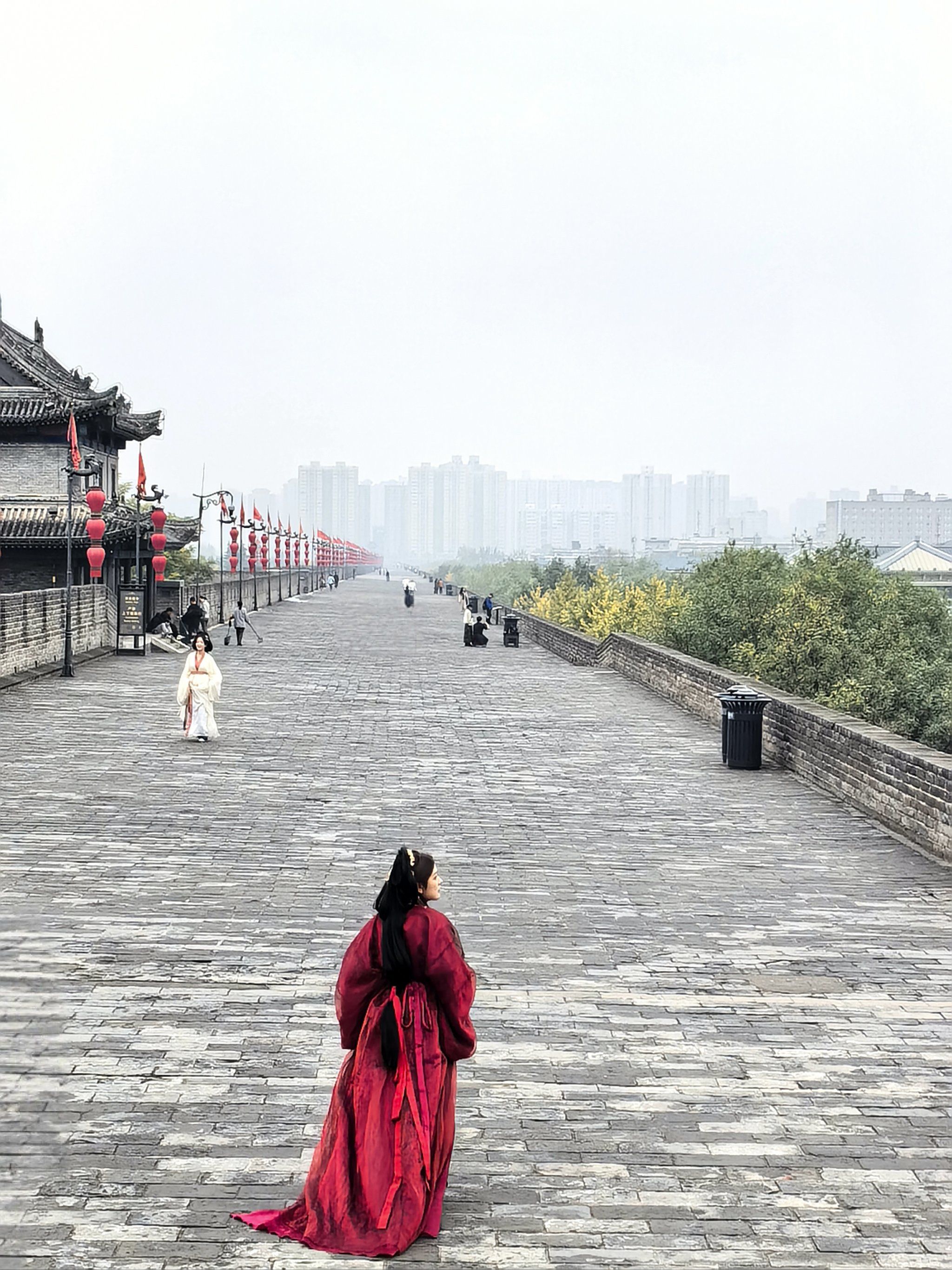 历史的足迹:西安城墙