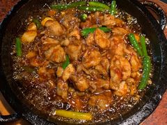 酱爆石锅蛙-绿茶餐厅(蓝色港湾店)