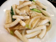 鱼饼炒年糕-桃园中华料理炸酱面(燕儿岛路店)