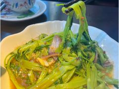 马拉盏炒通菜-大头虾越式风味餐厅(光明广场店)