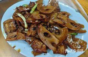 Braised Pork Belly with Lotus Root