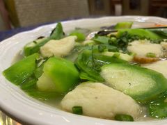 上汤时蔬浸鱼腐-祈胜邨•顺德鱼生•顺德菜(容桂店)