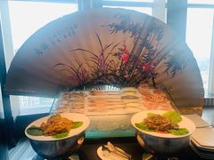 -唐拉雅秀酒店-西锦汇空中BBQ·思创餐厅
