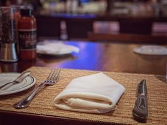 餐具摆设-Wolfgang’s Steakhouse 沃夫冈牛排馆(上海白玉兰广场店)
