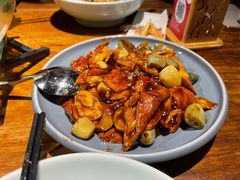腊八蒜烧肥肠-小吊梨汤·北京菜·烤鸭(鸟巢店)