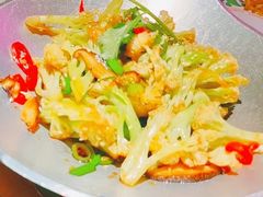 干锅丽水香菇花菜-探花·意境江南菜·唐伯虎文化体验店·松鼠桂鱼(观前店)
