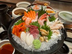 三文鱼刺身-赤坂亭·M9和牛烧肉·铁板烧·日料398放题(长泰广场店)