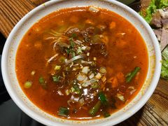 羊肉蒿子长面-桂花香手工面(鼓楼店)