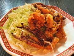 炸鱿鱼须-拉面莊夢語＆中华料理八椿
