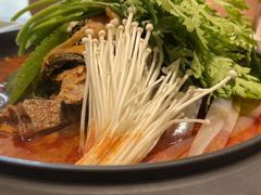 辣白菜脊骨火锅-韩香福脊骨汤锅(上杭路店)