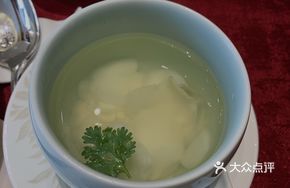 Clear Soup with Urchin Eggs
