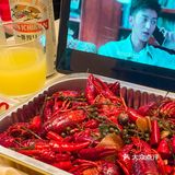 爱上大连的理由❗这盆冰醉小龙虾算一个叭…