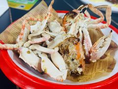 招牌煎蟹-坛南湾阿强农家乐.海鲜大排档老字号(福州地标美食店)