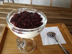 红豆双皮奶-小恶魔甜品