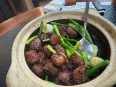 啫·双椒黑猪油边-旺爷砂锅·茶作(国贸城店)