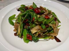 香菜青椒炒猪头肉-天辣(金桥啦啦宝都店)