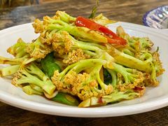 干锅菜花-石榴花开餐厅