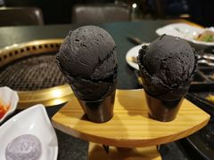 黑芝麻冰淇淋-神户赤童日式烤肉伙伴(东直门店)