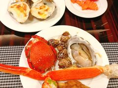 -广州万富希尔顿酒店-感趣自助餐厅·生蚝海鲜刺身