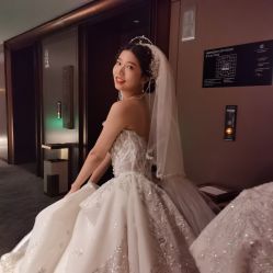-桃子造型婚纱礼服(凤起广场店)