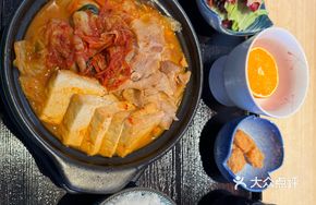 Tofu Kimchi Hot Pot Set