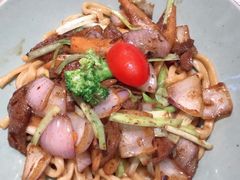 酱汁猪肝干拌面-陳八两面家(滨江天街店)