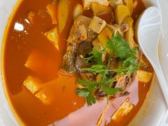 酸木瓜鲈鱼-蝴蝶泉宾馆-中餐厅