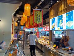 自助取餐区-沽上民肴·海鲜锅贴·天津菜(福州道鸿正家园店)