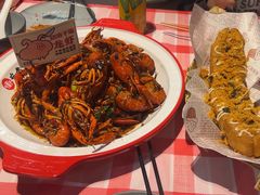 -在老街·淮安大排档·甜麻干煸龙虾·烧烤(河下古镇店)