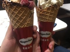 莓果优格丹麦筒-哈根达斯(钟楼新店)