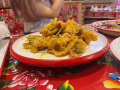 特色锅包肉-闯关东东北农家菜(崂山石老人店)