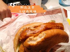 小炒肉风味麦辣鸡腿汉堡-麦当劳(南磨房店)