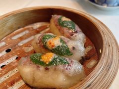 虾菇玉带水晶饺-炳胜私厨(中达旗舰店)