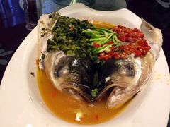 雪菜剁椒鱼头-老正兴菜馆(福州路店)