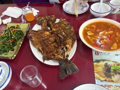 -北京龙庆四季香农家饭庄·灶台鱼·碳烤虹鳟鱼(龙庆峡店)