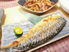 盐烤青花鱼-林妈妈村·日式料理(宝山万达店)