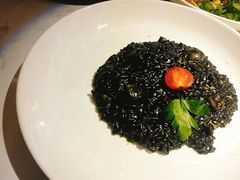 墨鱼蛤蜊烩饭-IL Forno 意坊·意大利餐厅(花园店)