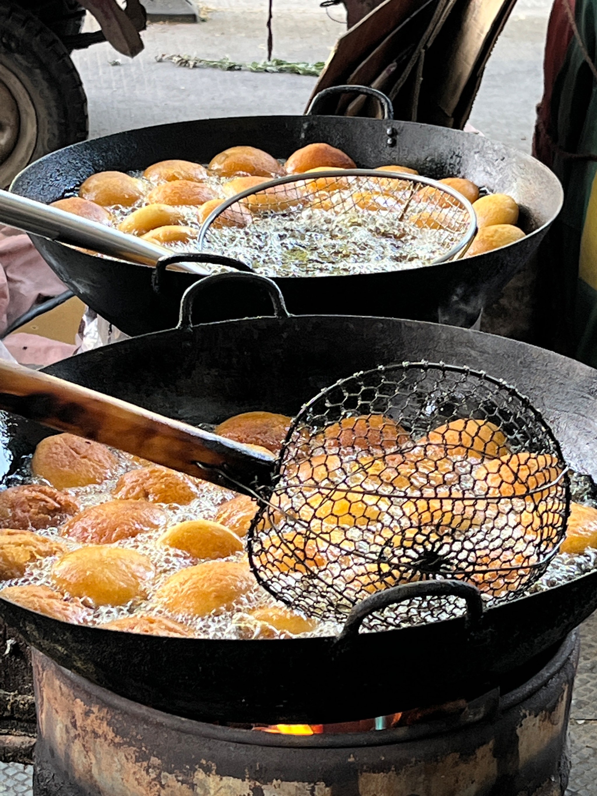 油炸美食